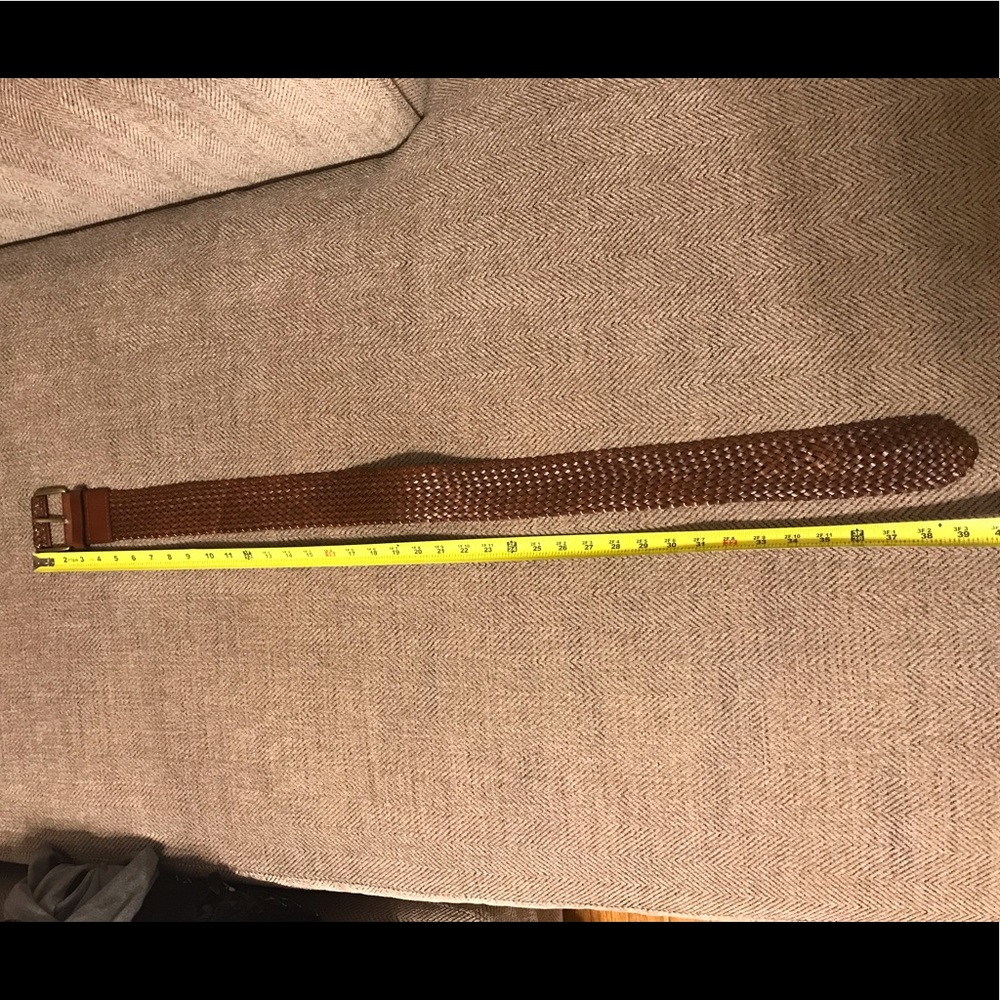➡️Free with purchase⬅️ Brown woven belt small